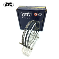 Segment de piston ATC 2T/2TB pour moteur Toyota 4 cylindres. Diamètre du cylindre : 85 mm. Bague d'étanchéité 13011-26020 13011-26040 13011-26041 13011-27020