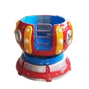 Pequeño Mini carrusel Musical de <span class=keywords><strong>Metal</strong></span> atractivo paseo para niños juegos para centros de juegos carreras de entretenimiento en venta - Product Image 4