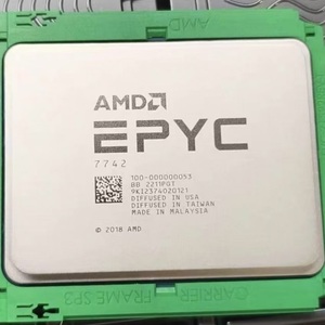 EPYC 7742 100-000000053 2.25GHz 64 คอร์ 128 เธรด SP3 225W ซีพียู เซิร์ฟเวอร์ โปรเซสเซอร์ Epyc 7742 - Product Image 1