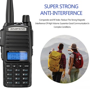 For BFUV-82 Outdoor Camping Interphone High-Illumination 5W Torch 128 Handy UV Two-Way <b>Walkie</b> <b>Talkie</b> Black Handheld for - Product Image 3