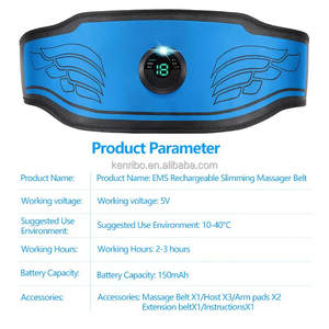 Gym hommes taille <span class=keywords><strong>ceinture</strong></span> de levage masseur de corps électrique ventre taille masseur minceur formateur Abs stimulateur <span class=keywords><strong>ceinture</strong></span> de tonification abdominale - Product Image 5