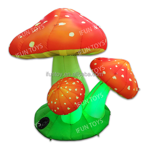 Alice au pays des merveilles Fête d'entreprise Décoration de scène Champignon gonflable léger Caterpillar gonflable Chat du <span class=keywords><strong>Cheshire</strong></span> gonflable - Product Image 3