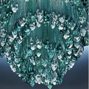 <span class=keywords><strong>Lampadario</strong></span> in Vetro <span class=keywords><strong>a</strong></span> <span class=keywords><strong>Goccia</strong></span> d'Acqua Verde Personalizzato FireLux di Alta Qualità per Decorazione di Hall di Centri Commerciali, <span class=keywords><strong>Lampadario</strong></span> per Soffitti Alti - Product Image 5