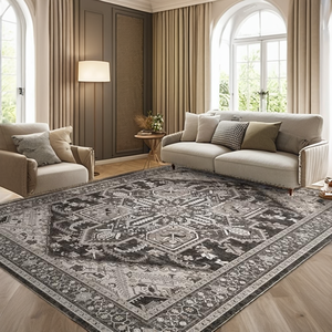 Premium Braided Wool Silk Abstract Pattern Low Pile Non-Slip Custom Handmade <b>Rug</b> for Modern Interior <b>Spaces</b> - Product Image 2