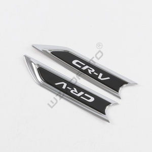 WZXD Chrome Black Stickers Side <b>Vent</b> Air <b>Vent</b> Cover 2017 2018 for - Product Image 4