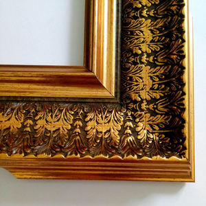 Tùy Chỉnh Cổ PS Nhựa Polystyrene Kích Thước Lớn Sơn Dầu Lớn Phong Cách Dập Nổi Hình Ảnh Khung Khuôn - Product Image 5