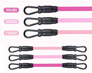 Bandes de Résistance Ajustables pour Entraînement Musculaire en Gros, Unisexe, Personnalisables, avec Sangles de Cheville - Product Image 4