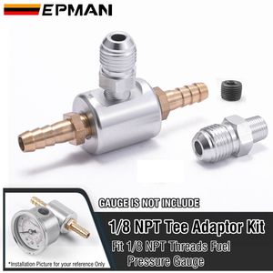 用于化油器或燃油喷射系统的EPMAN燃油压力表传感器适配器1/8 NPT实心坯型EPAA01G68K - Product Image 2