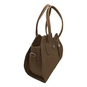 Bolso Fana Cleopatra, Tamaño Pequeño, Patrón Geométrico, Cierre de Solapa Metálico, Clásico, Casual, para Uso Diario - Product Image 3
