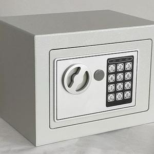 प्रमुख लॉक इलेक्ट्रॉनिक डिजिटल कार्यालय यात्रा काले सुरक्षित बॉक्स के साथ बेहतर कोल्ड रोल्ड स्टील सुरक्षा जमा बॉक्स - Product Image 4