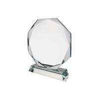 Personnalisation en gros de tout texte et motif grandes plaques de trophée de récompense en cristal de verre vierge