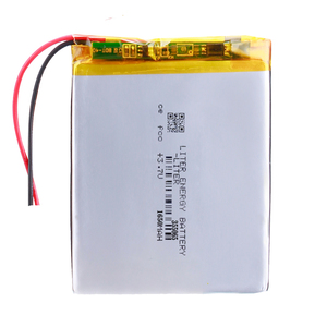 355065 di alta qualità 1650mah 3.7v Lipo batteria ai polimeri di litio ricaricabile per giocattoli <span class=keywords><strong>e</strong></span> elettronica di consumo - Product Image 1