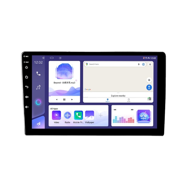 8581 NT5 CAR DVD Player for 9 10 Inch Android CarPlay AUTO Car Radio WiFi GPS RDS DSP IPS Dvd Record Reverse Camera Touch Screen