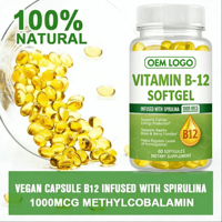 Capsules de thé vert naturel premium à faible teneur en sucre avec vitamine B12 - Soutien énergétique antioxydant et santé de la peau pour adultes