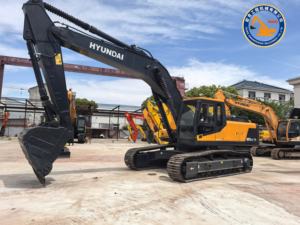 Excavatrice sur chenilles Hyundai 305LC-7S d'occasion de haute qualité, marque coréenne, avec moteur et composants d'engrenage, livraison gratuite - Product Image 6