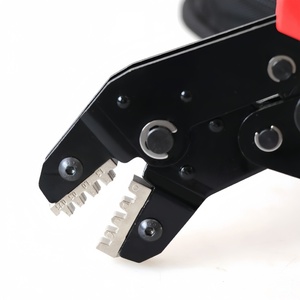 Pince à sertir multifonctionnelle à cliquet pour bornes à ressort, outil de sertissage à froid pour bornes nues, outil de sertissage de fils métriques OEM - Product Image 6