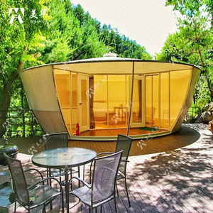 Oval Creative <b>Tent</b> Single Layer Aluminum <b>Frame</b> One Bedroom One Living Room Four Season Rainproof Outdoor Shelter - Product Image 4