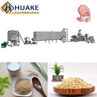 Ligne de production de céréales pour nourrissons Machines de fabrication de produits céréaliers en poudre de riz pour petit déjeuner pour bébés