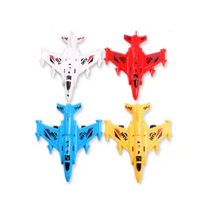 Best Promotional Mini Air Plane Assemble Pull Back Plastic Mini Plane Toys For Kids