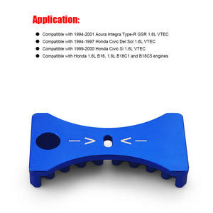 Outil de réparation automobile, outil de blocage de l'arbre à cames du moteur, outil d'installation de la courroie de distribution pour Honda 1.6L B16/1.8L - Product Image 2