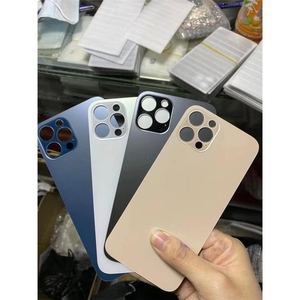 ดีไซน์ฝาหลังกระจกสำหรับ iPhone 14/15/16 14/15/16 Plus 14/15/16 Pro 14/15/16 Pro Max และฝาครอบแบตเตอรี่สีดำรุ่น 16e - Product Image 2