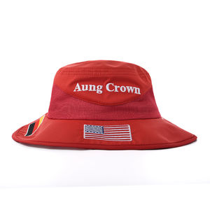 Chapeau seau de pêcheur couleur unie avec <span class=keywords><strong>corde</strong></span> BSCI OEM vente en gros personnalisé concepteur broderie logo qualité supérieure - Product Image 5