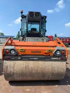 Construcción de carreteras de alta calidad y bajo tiempo de trabajo: rodillo de tambor doble <span class=keywords><strong>Hummer</strong></span> 138 usado de 10 toneladas - Product Image 3