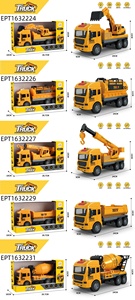Camion jouet à inertie EPT avec lumières et sons, modèles de véhicules de pompier/ingénierie/assainissement, piles bouton incluses - Product Image 3