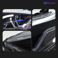 Phare de voiture AKD pour BMW F34 Série 3 3GT, phare LED 2013-2020, feux de jour F34, clignotant, faisceau de route, projecteur Angel Eye