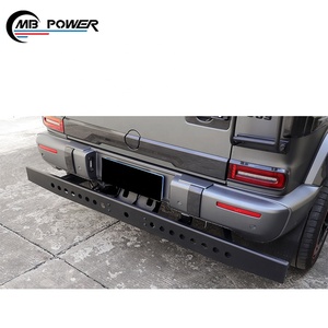 Barre de protection arrière pour Mercedes Classe G W464 4x4, compatible avec W463A G63 (à partir de 2019), en acier carbone, accessoires auto, pièces de carrosserie. - Product Image 6