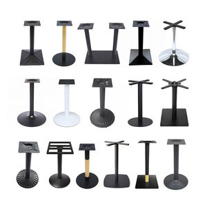 Table ronde à piétement unique en acier pour restaurants, design minimaliste, durable, utilisation en extérieur - Product Image 3