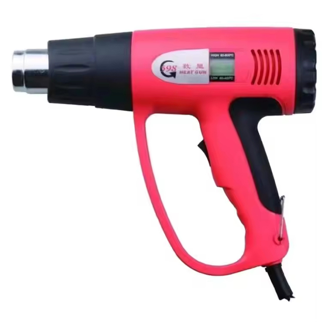 Wholesale New Design 2000W DIY Power Tools Convenient Mini Electric Heating Air Gun Hot Air Feature