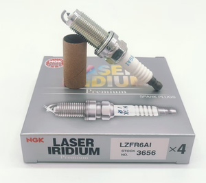 Bujía japonesa de alta calidad 3656 LZFR6AI <span class=keywords><strong>Cross</strong></span> 0242236655 V Compatible con <span class=keywords><strong>Mitsubishi</strong></span> Outlander 2.4L 4G69S4N 4G63S4N - Product Image 1
