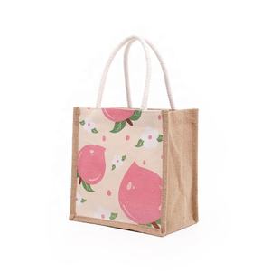 Sacs fourre-tout personnalisés en toile de jute pour les commandes en gros, promotionnels, cadeaux, publicitaires - Product Image 6