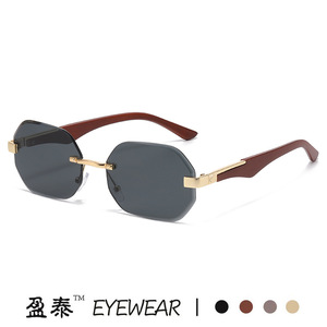 Eyewear Irregular <b>Square</b> <b>Sunglasses</b> UV400 PC Lens Unisex Fashion Sun Glasses - Product Image 2