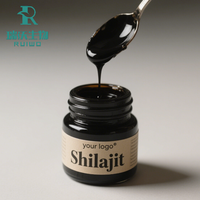 Ruiwo Marque Privée 100% Résine de Shilajit Plus Boisson Pure Supplément en Vrac de l'Himalaya 30g/50g Résine de Shilajit de l'Himalaya