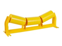 Rouleau de convoyeur en acier JUXIN avec roulement à billes à gorge profonde, capacité de charge de plus de 100 kg, rouleau de support pour applications minières