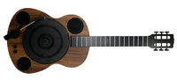 Promotion — haut-parleur mural en vinyle pour guitare en bois, plateau tournant, Design Cool
