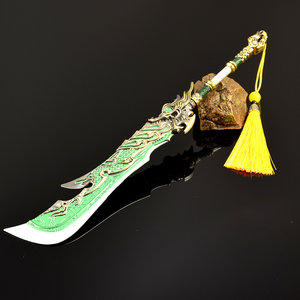 Accesorios <span class=keywords><strong>de</strong></span> juego Naraka Blade Point Cosplay espadas Real acero Metal arma artesanías Decoración <span class=keywords><strong>de</strong></span> mesa seguridad espada <span class=keywords><strong>de</strong></span> juguete sin cortar - Product Image 2