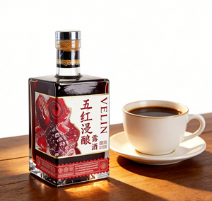 Licor <span class=keywords><strong>de</strong></span> Ron con Cinco Tipos <span class=keywords><strong>de</strong></span> Alcohol <span class=keywords><strong>y</strong></span> Infusión <span class=keywords><strong>de</strong></span> Frutas Rojas, 500 ml, Personalización Corporativa, <span class=keywords><strong>Compra</strong></span> al por Mayor, Comercio Transfronterizo - Product Image 3