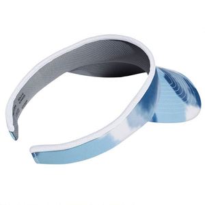 Custom Open Back Tie Dye Sun Visor Hat Summer Unisex Logo Quick Dry <b>Foam</b> <b>Padded</b> Sports Cycling Outdoor Daily Fishing - Product Image 2