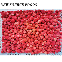 Fraises surgelées IQF, conservation par eau, emballage en vrac, origine Chine, prix usine