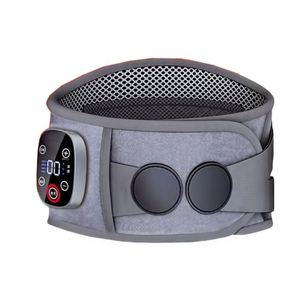 Portable Cordless Back Lumbar Massager Wireless <b>Remote</b> 3-Level Heat <b>Vibration</b> Slimming 180 Mins Battery Life Waist Belt Wrap - Product Image 5