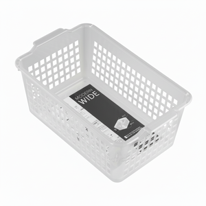 Inomata 515 ventoso ampio cestino portaoggetti trasparente - Product Image 1