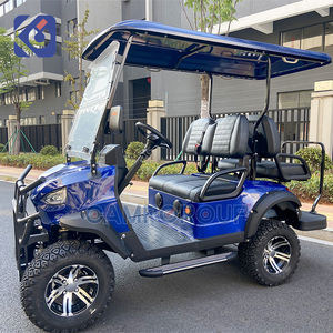 Voiture de golf électrique CAMP de haute qualité, 4 places, face avant, tout-terrain, homologuée pour la route - Product Image 5