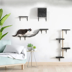 PETDOM 4PCS Étagères murales et perchoirs d'escalade pour - Product Image 1