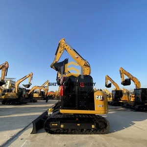 Excavadora de orugas usada Carter 307E2 de 7 toneladas, 90% nueva, original de Japón, con lacado original, para uso doméstico y agrícola. - Product Image 1