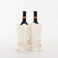 Sac à vin en toile de coton pour 2, 4 ou 6 bouteilles, sacs de transport avec séparateurs amovibles, sacs écologiques réutilisables pour les courses et le vin