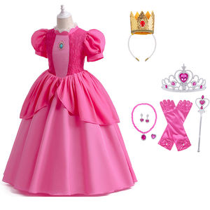 ชุดเจ้าหญิงแอนนาเอลซ่าสำหรับเด็กชุดแฟนซีปาร์ตี้คริสมาสต์ชุดแฟนซี - Product Image 4