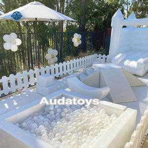 Popolare Set da Gioco Morbido per Bambini da Interno con Piscina di Palline e Attrezzature Morbide Bianche per Centri Commerciali - Product Image 4